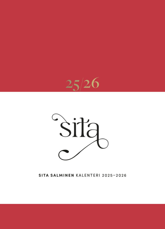 Etukansi. Sita Salminen. Sitan kalenteri 2025–2026.