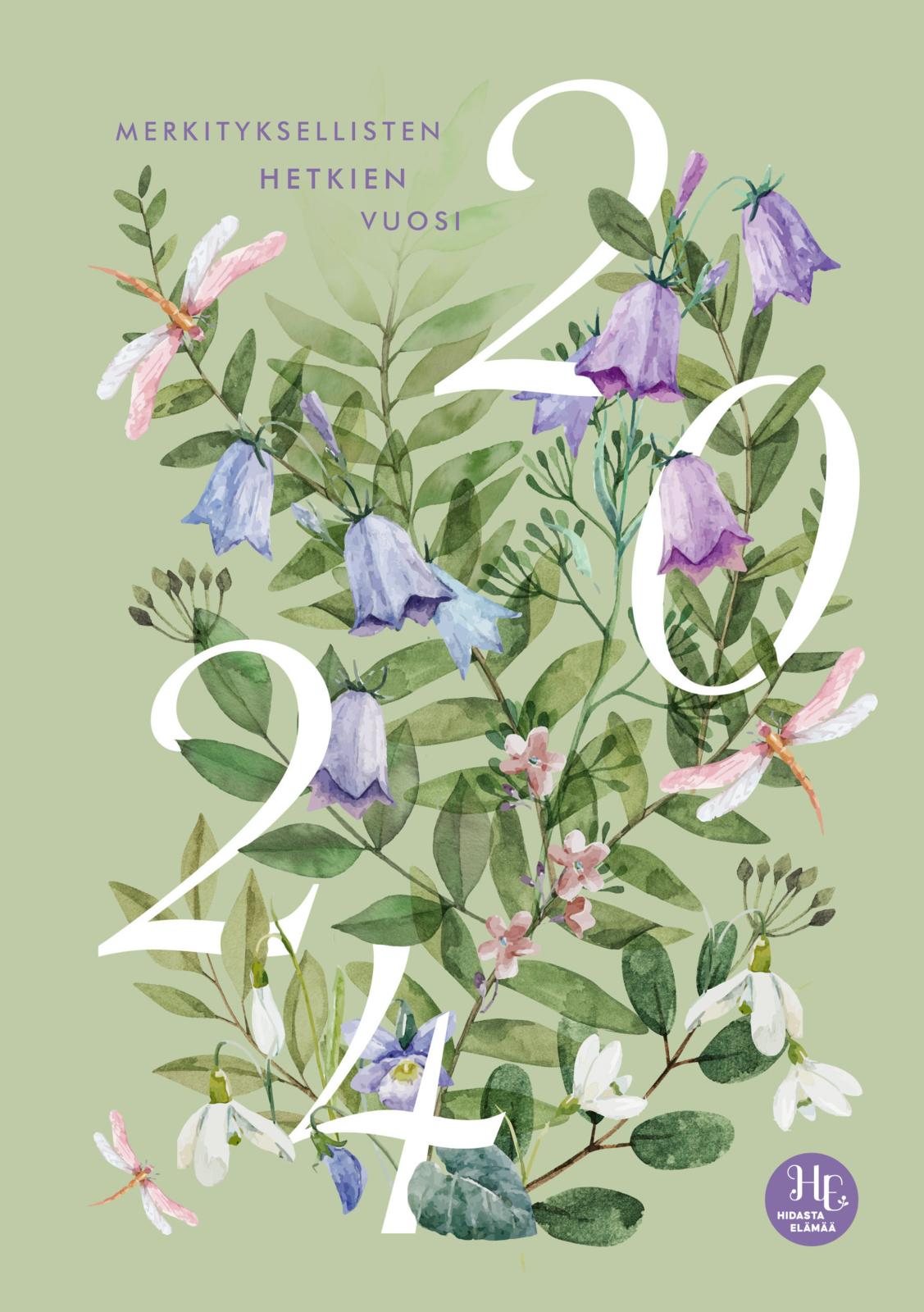 Etukansi.  . Merkityksellisten hetkien vuosi 2024