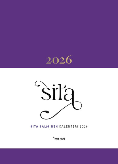Etukansi. Sita Salminen. Sitan kalenteri 2026