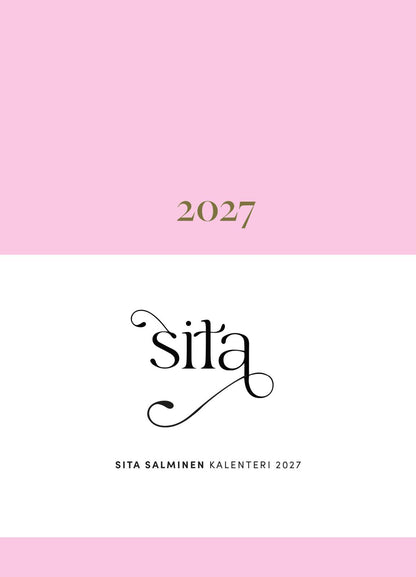 Etukansi. Sita Salminen Sitan kalenteri 2027