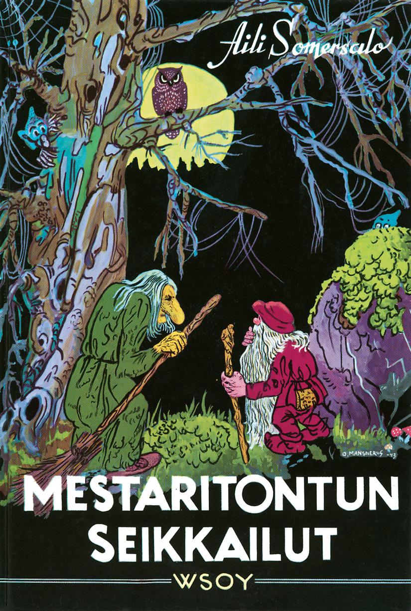 Etukansi. Aili Somersalo Mestaritontun seikkailut