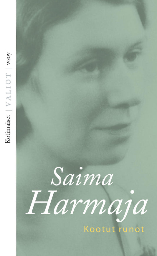 Etukansi. Saima Harmaja. Kootut runot.