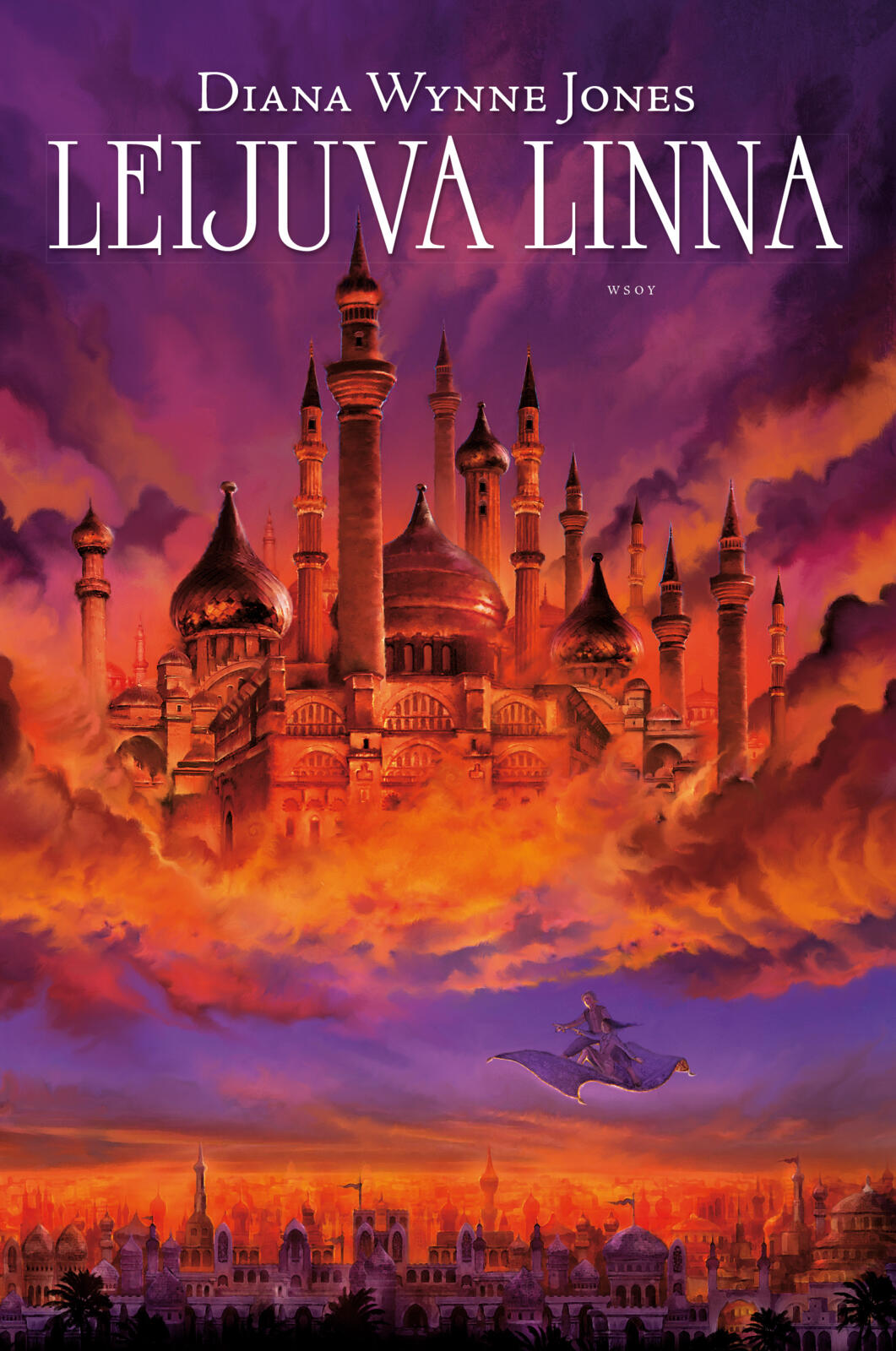 Etukansi. Diana Wynne Jones Leijuva linna