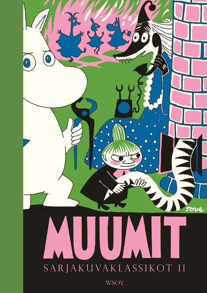 Etukansi. Tove Jansson Muumit. Sarjakuvaklassikot II