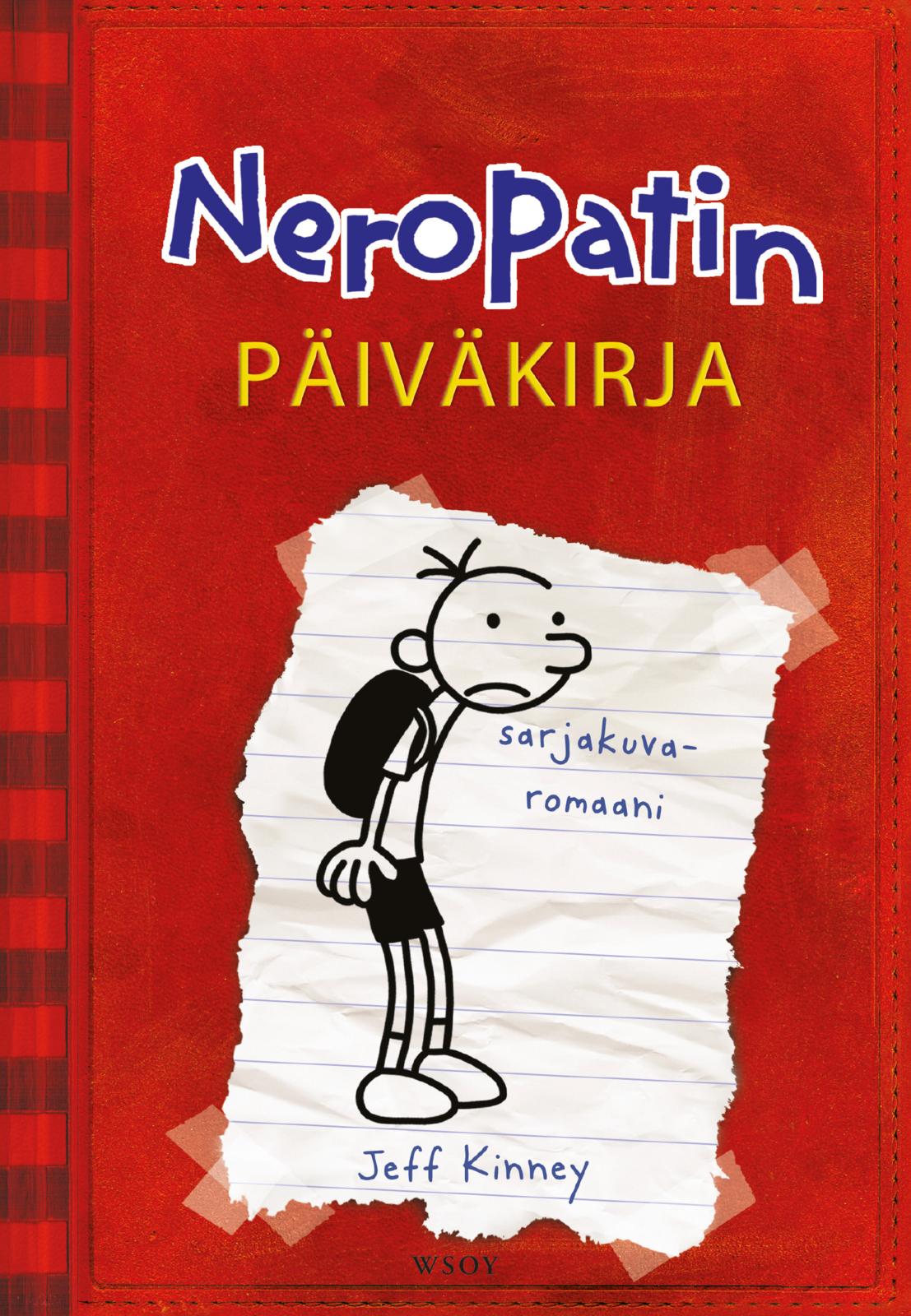 Etukansi. Jeff Kinney Neropatin päiväkirja