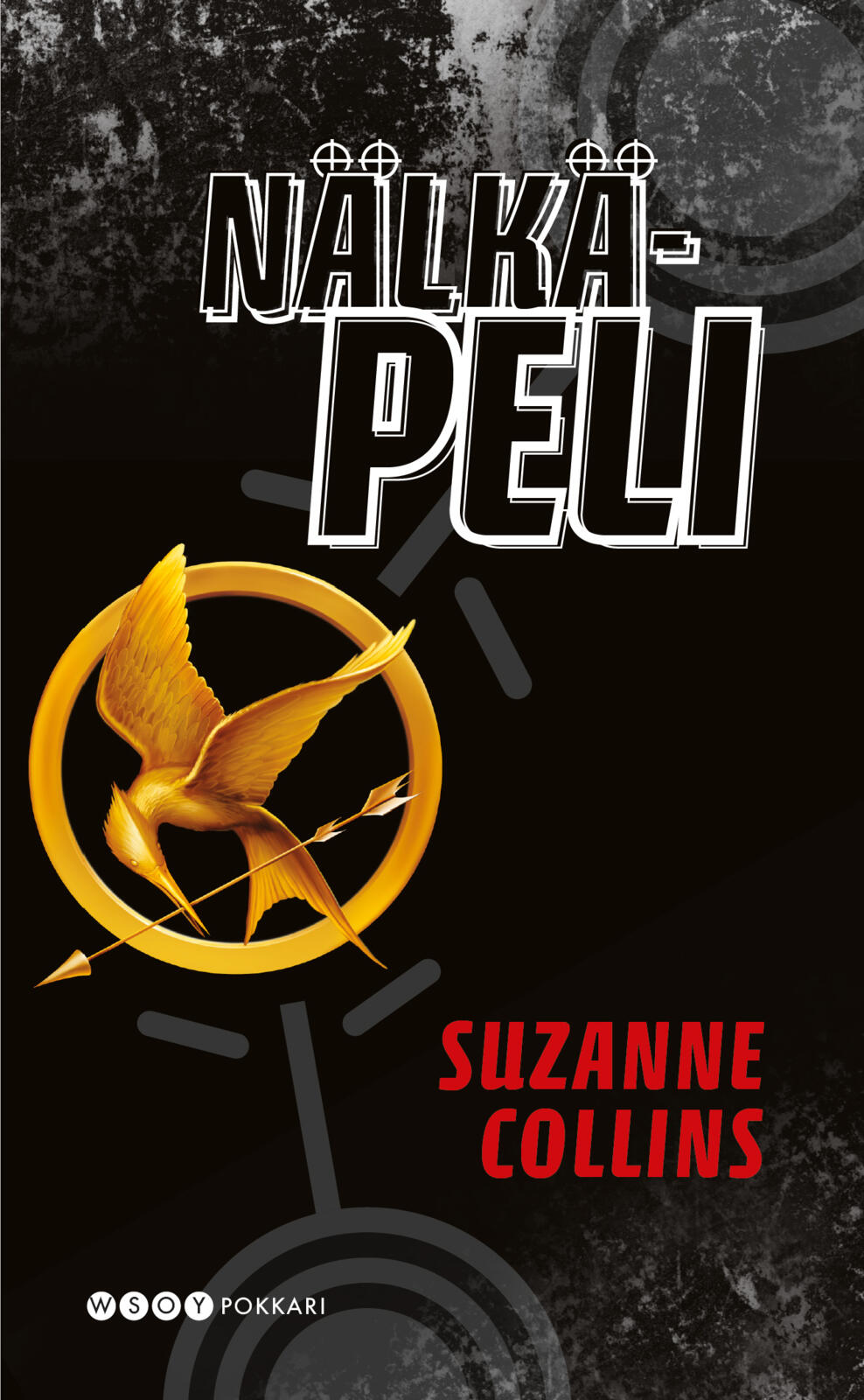 Etukansi. Suzanne Collins Nälkäpeli