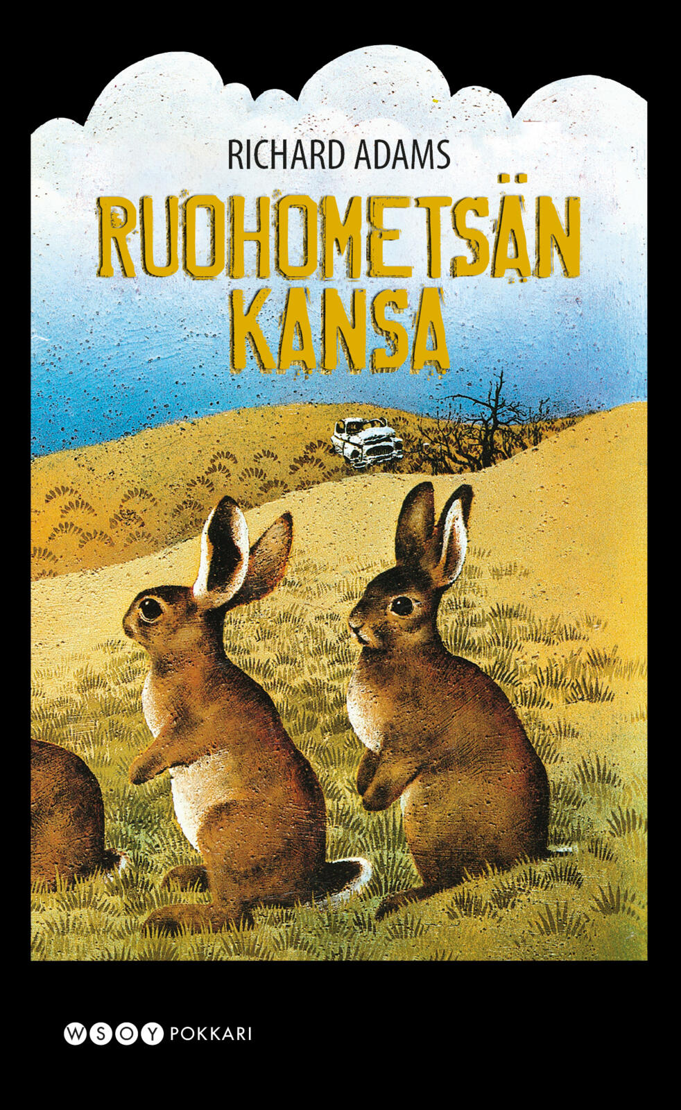 Etukansi. Richard Adams Ruohometsän kansa
