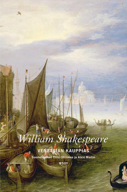 Etukansi. William Shakespeare. Venetsian kauppias