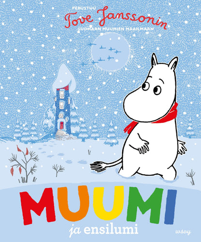 Etukansi. Muumi ja ensilumi