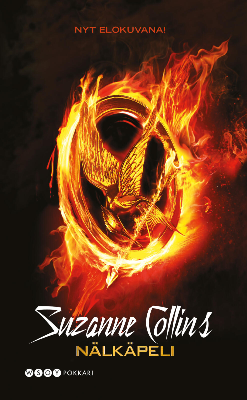 Etukansi. Suzanne Collins Nälkäpeli