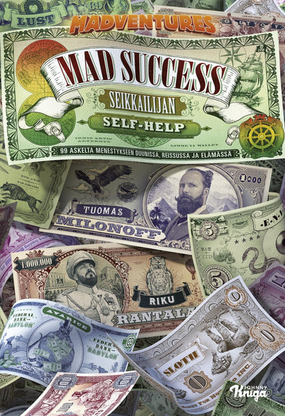 Etukansi. Tuomas Milonoff. Mad Success - Seikkailijan self help
