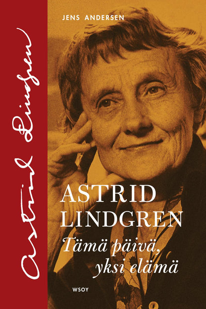 Etukansi. Jens Andersen. Astrid Lindgren
