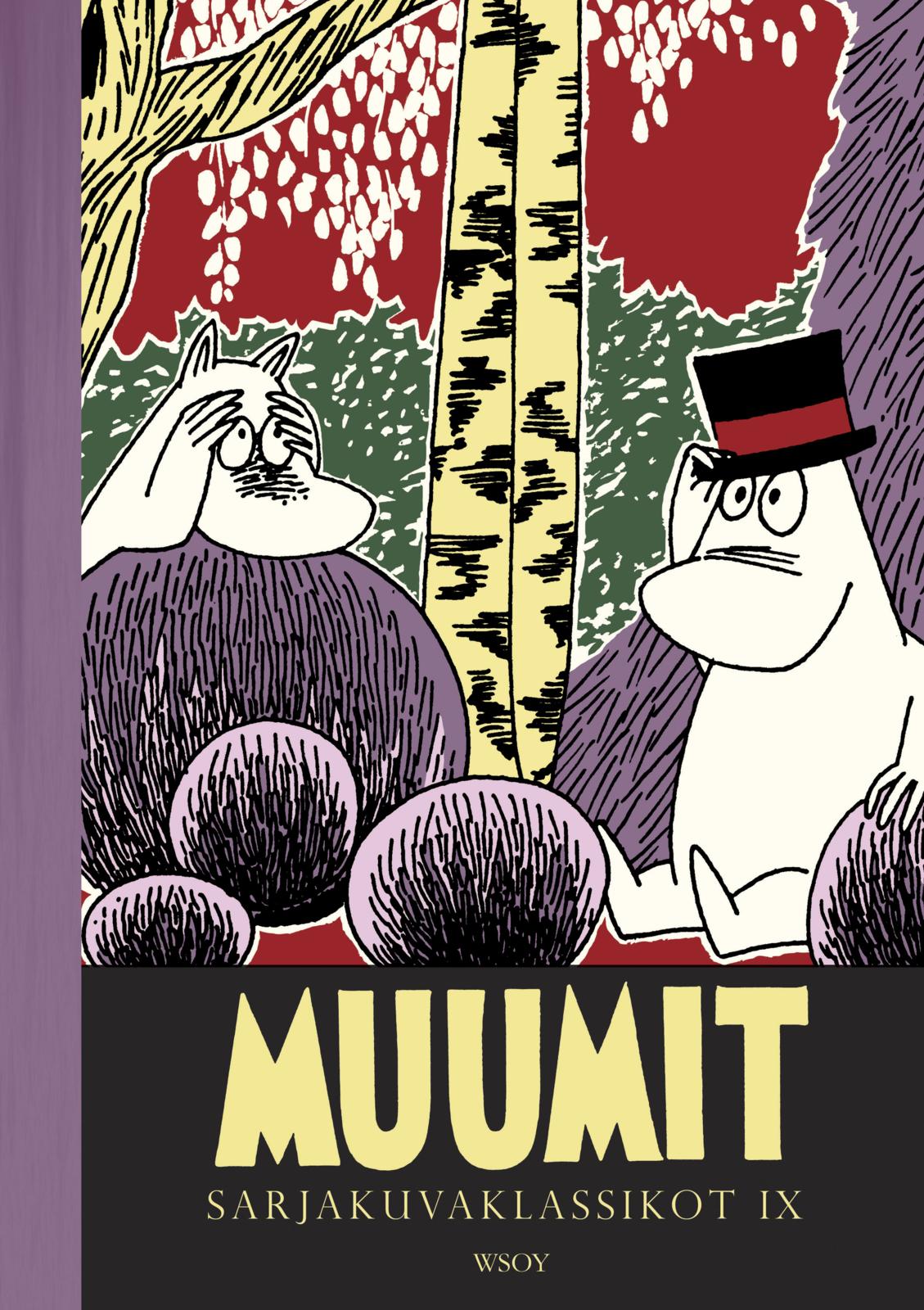 Etukansi. Lars Jansson. Muumit. Sarjakuvaklassikot IX