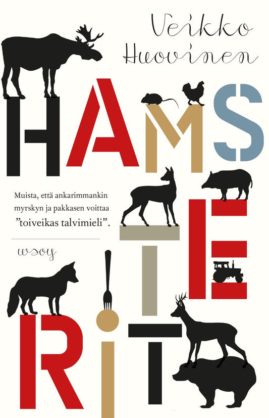 Etukansi. Veikko Huovinen. Hamsterit.