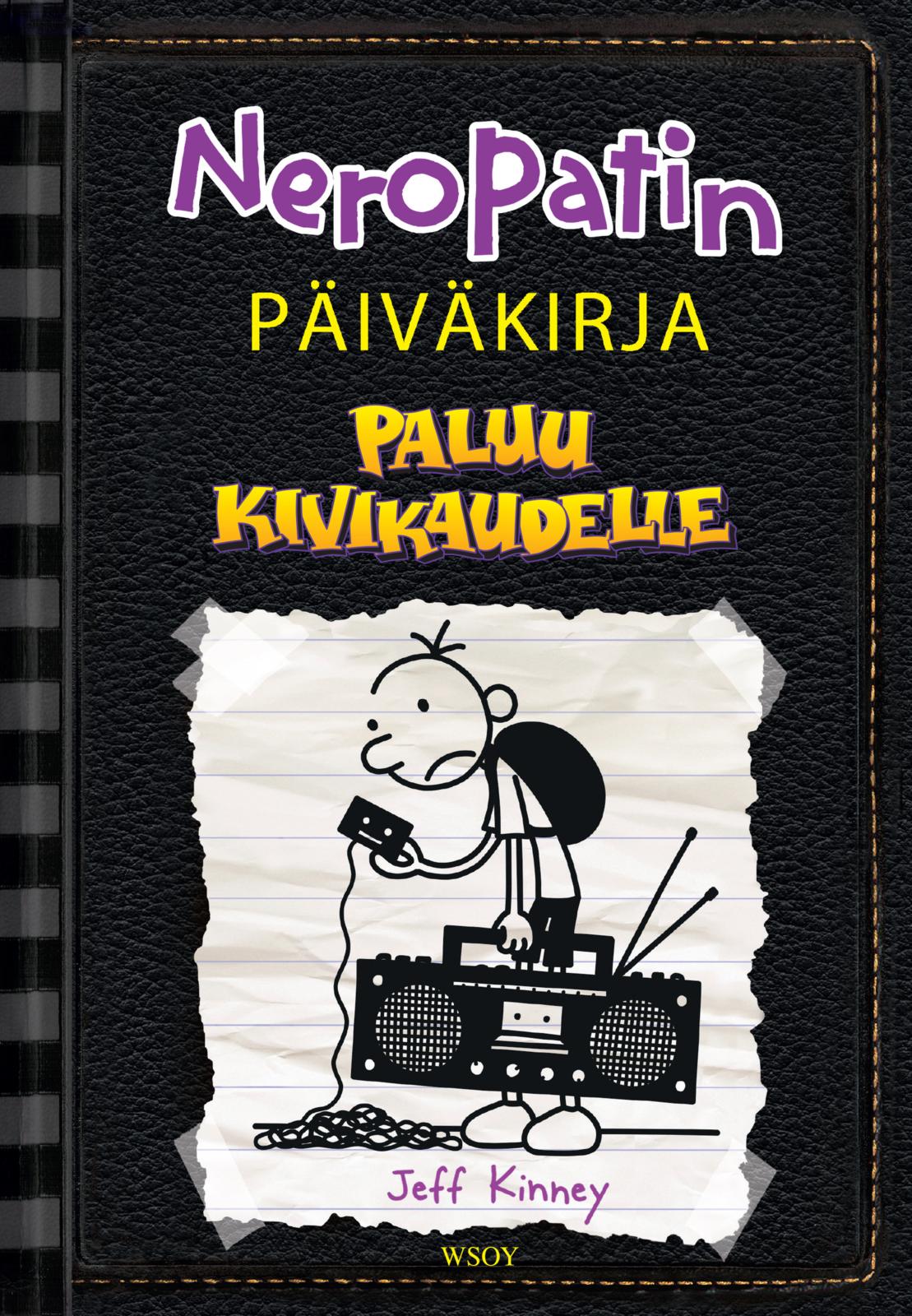 Etukansi. Jeff Kinney. Neropatin päiväkirja: Paluu kivikaudelle