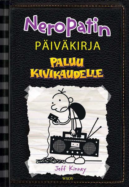Etukansi. Jeff Kinney. Neropatin päiväkirja: Paluu kivikaudelle