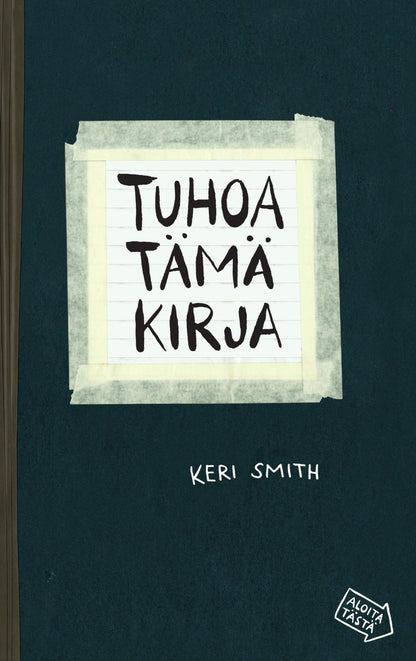 Etukansi. Keri Smith. Tuhoa tämä kirja