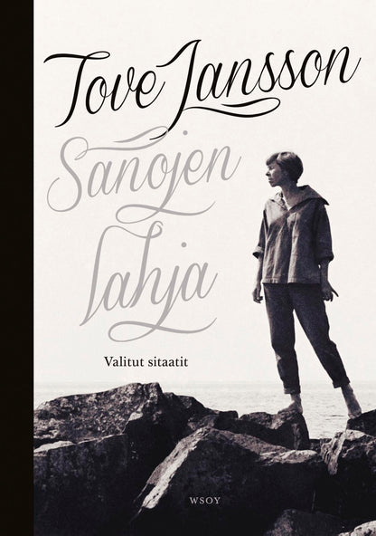 Etukansi. Tove Jansson. Tove Jansson - Sanojen lahja