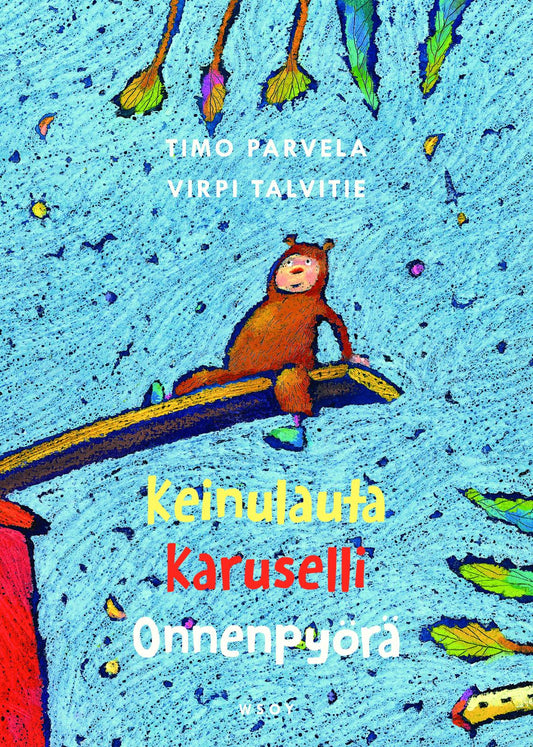 Etukansi. Timo Parvela. Virpi Talvitie. Keinulauta-trilogia.