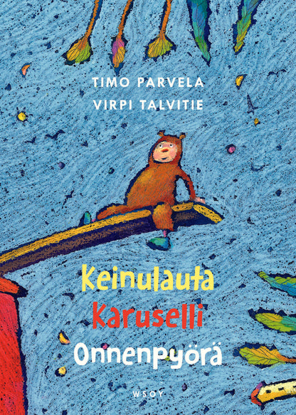 Etukansi. Timo Parvela. Keinulauta-trilogia