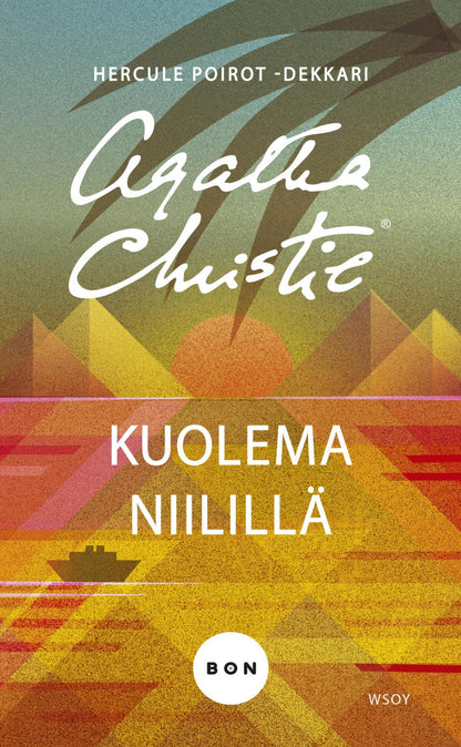 Etukansi. Agatha Christie Kuolema Niilillä