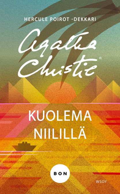 Etukansi. Agatha Christie. Kuolema Niilillä