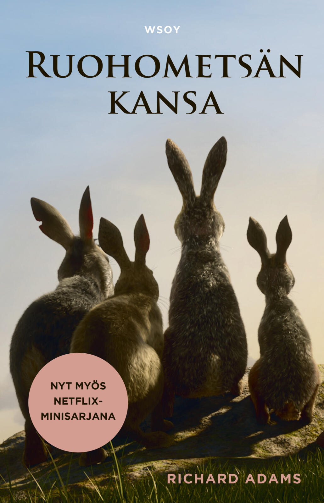 Etukansi. Richard Adams Ruohometsän kansa