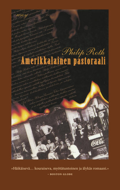 Etukansi. Philip Roth Amerikkalainen pastoraali