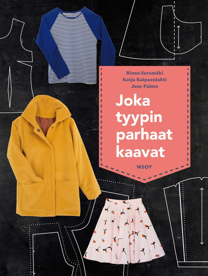 Etukansi. Rinna Saramäki. Joka tyypin parhaat kaavat