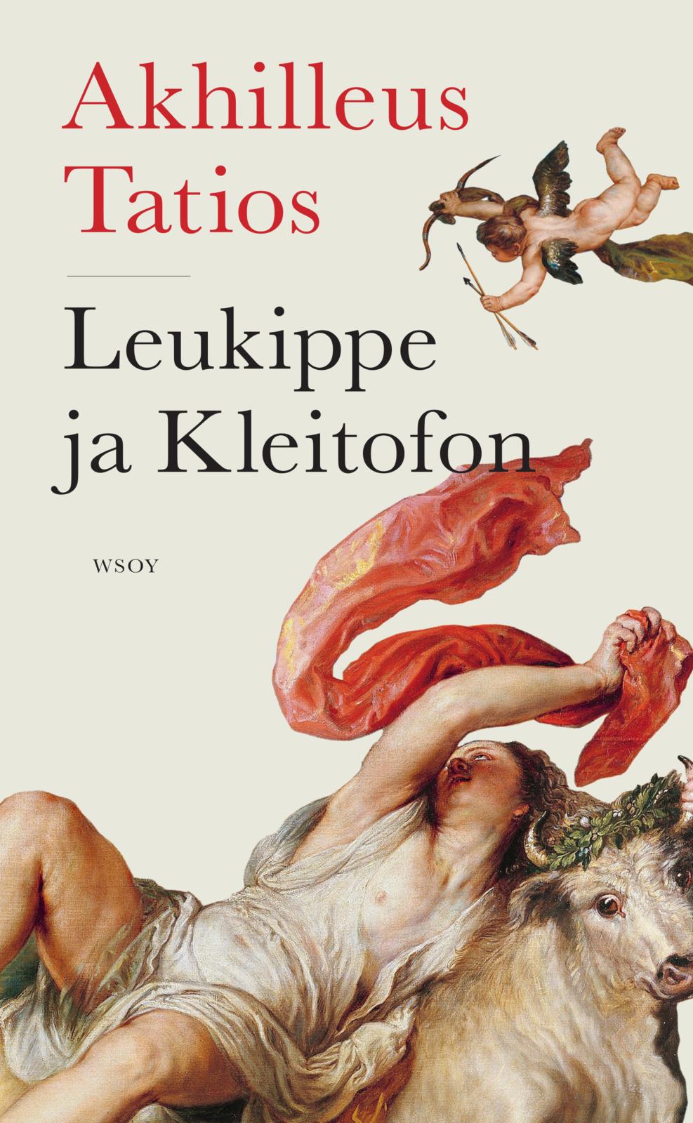 Etukansi. Akhilleus Tatios. Leukippe ja Kleitofon