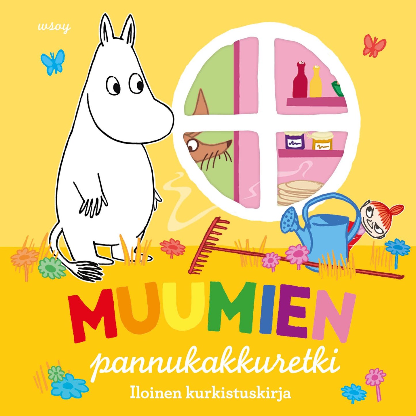 Etukansi. Muumien pannukakkuretki