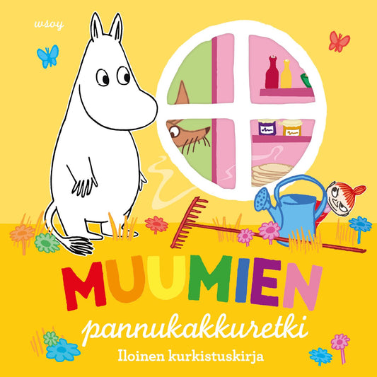 Etukansi. Muumien pannukakkuretki.