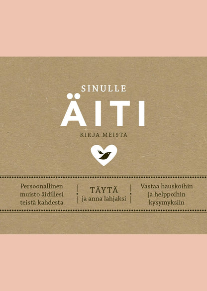 Etukansi. Elma van Vliet Sinulle, äiti