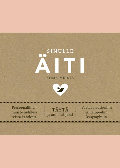 Etukansi. Elma van Vliet. Sinulle, äiti