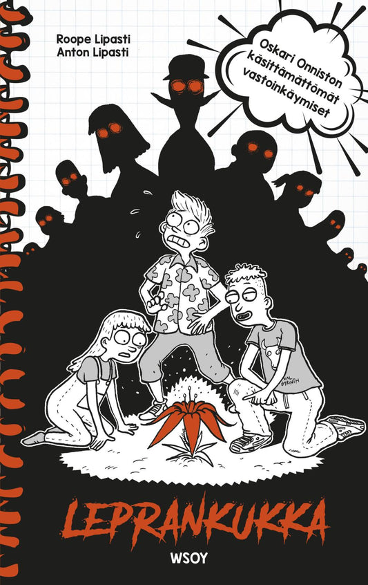 Etukansi. Roope Lipasti. Anton Lipasti. Leprankukka.