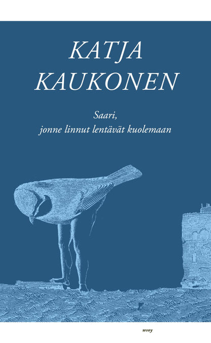 Etukansi. Katja Kaukonen. Saari, jonne linnut lentävät kuolemaan