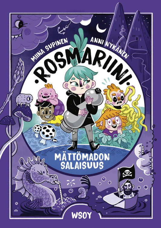 Etukansi. Miina Supinen. Anni Nykänen. Rosmariini: Mättömadon salaisuus.