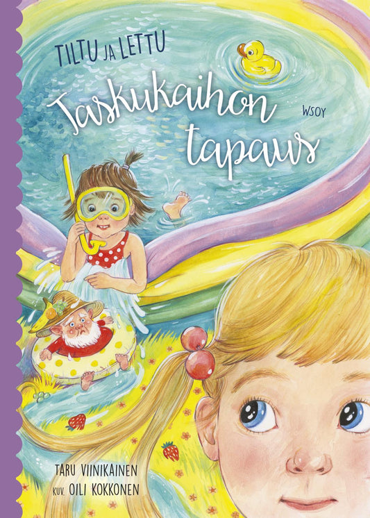 Etukansi. Taru Viinikainen. Oili Kokkonen. Tiltu ja Lettu - Taskukaihon tapaus.