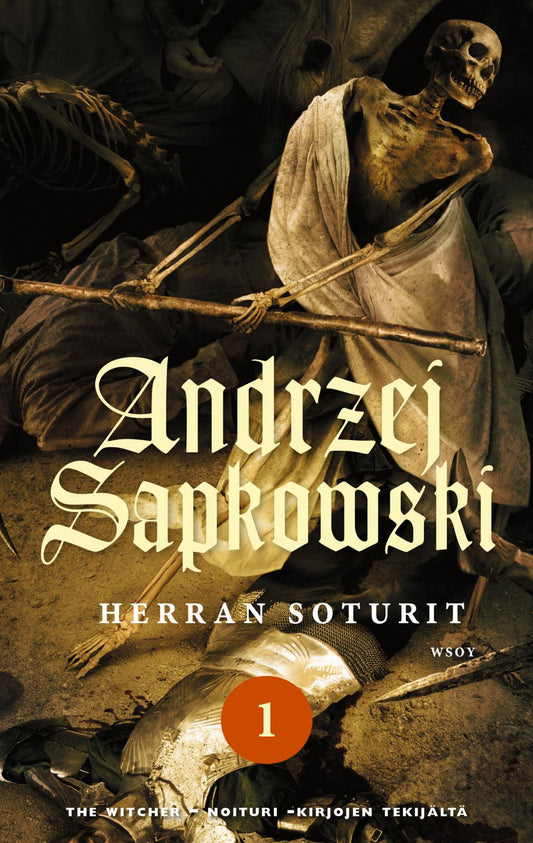 Etukansi. Andrzej Sapkowski. Herran soturit 1.