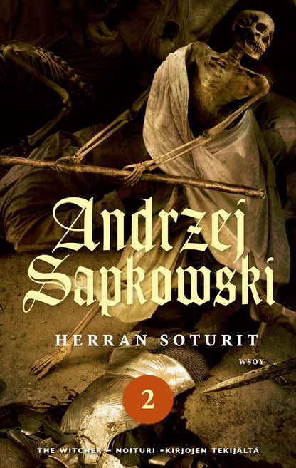 Etukansi. Andrzej Sapkowski. Herran soturit 2