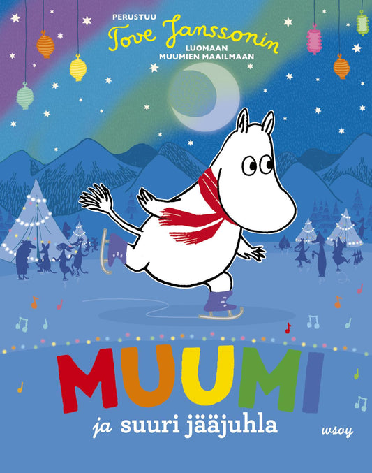 Etukansi. Tove Jansson. Muumi ja suuri jääjuhla.