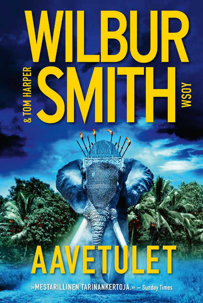 Etukansi. Wilbur Smith Aavetulet
