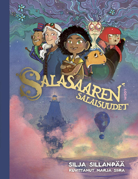 Etukansi. Silja Sillanpää. Marja Siira. Salasaaren salaisuudet.