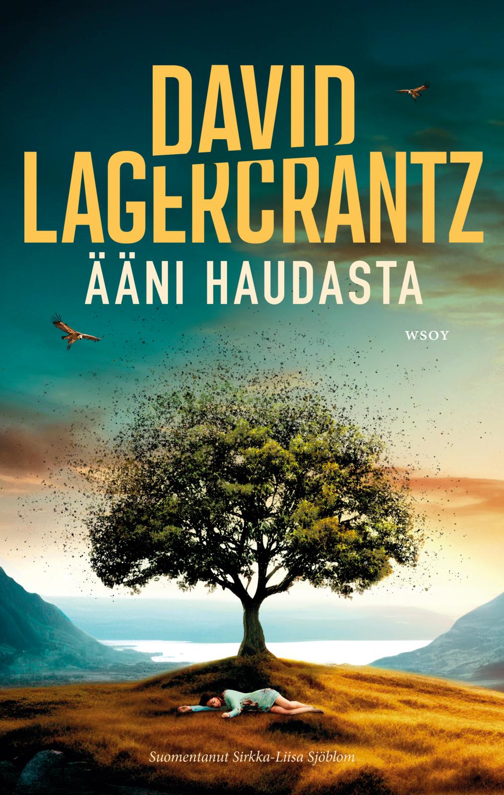 Etukansi. David Lagercrantz Ääni haudasta