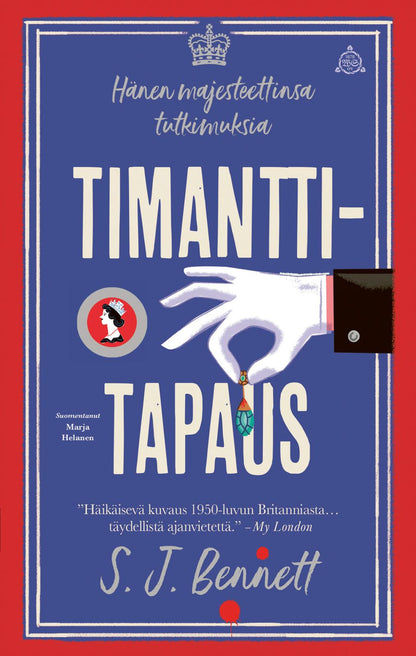 Etukansi. S. J. Bennett. Timanttitapaus