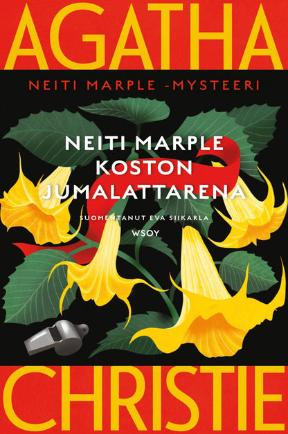 Etukansi. Agatha Christie. Neiti Marple koston jumalattarena