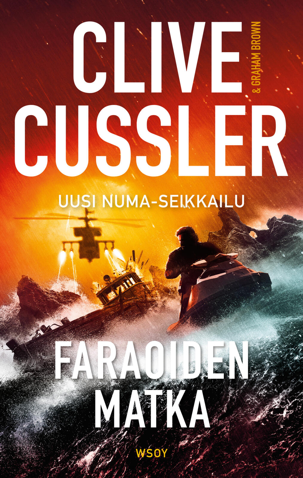 Etukansi. Clive Cussler Faraoiden matka
