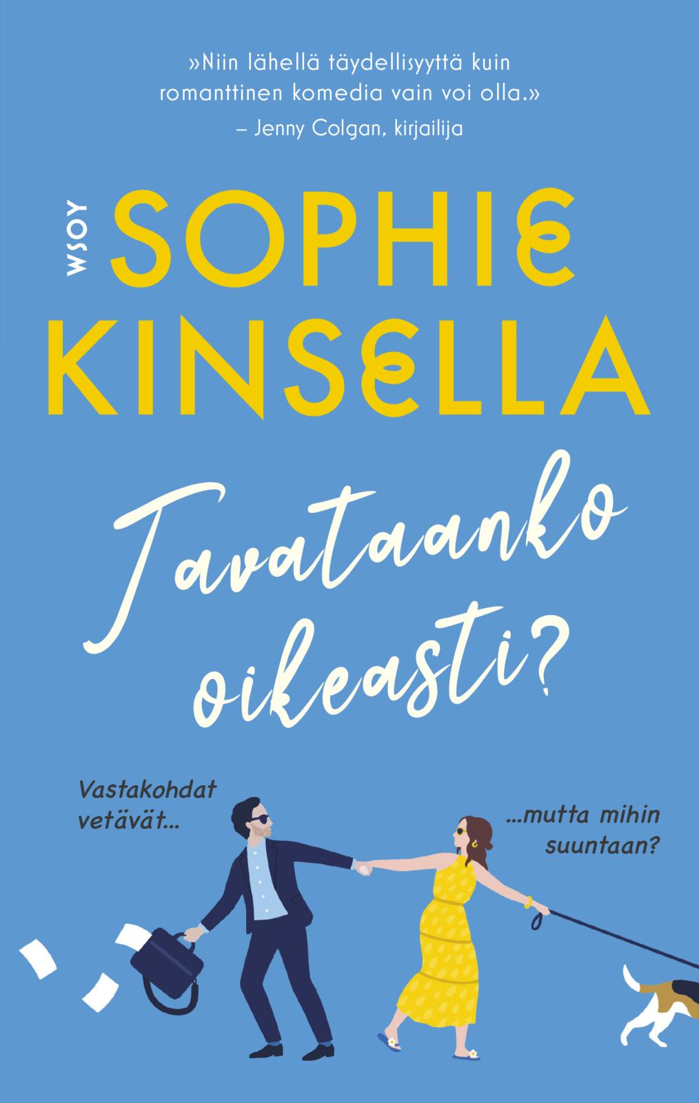 Etukansi. Sophie Kinsella. Tavataanko oikeasti?