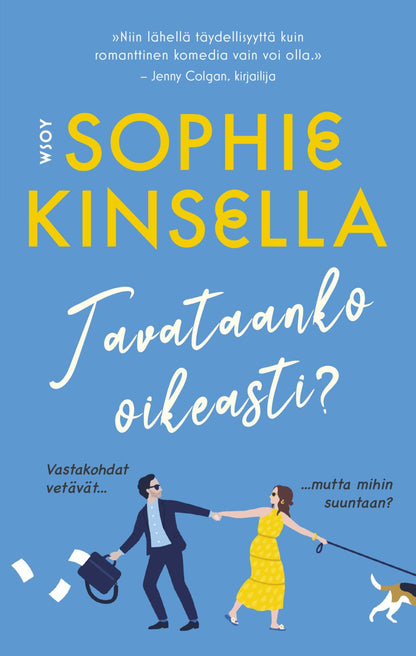 Etukansi. Sophie Kinsella. Tavataanko oikeasti?