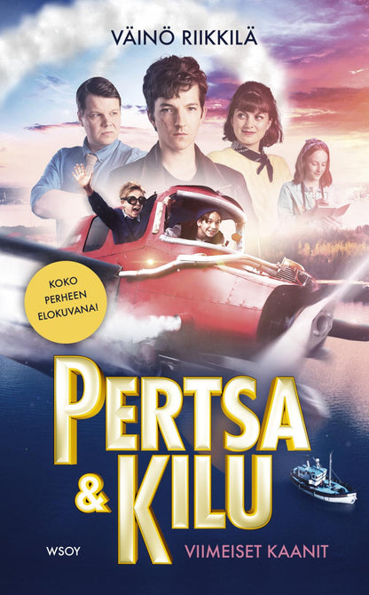 Etukansi. Väinö Riikkilä Pertsa ja Kilu: Viimeiset kaanit (elokuvakansi)